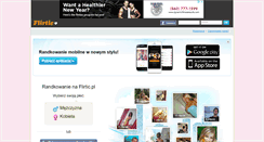 Desktop Screenshot of flirtic.pl